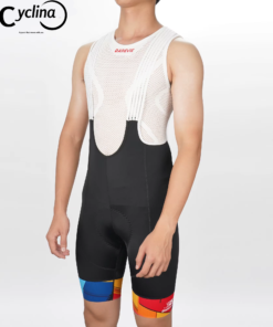 CYCLINA Men's PRO Level Breathable Bib Shorts - Road & MTB Cycling Wear 2