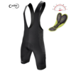 CYCLINA PRO Level 6H Cycling Bib Shorts - 3D Gel Pad, 7CM Gripper