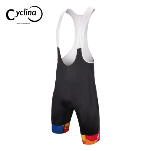 CYCLINA Men's PRO Level Breathable Bib Shorts - Road & MTB Cycling Wear